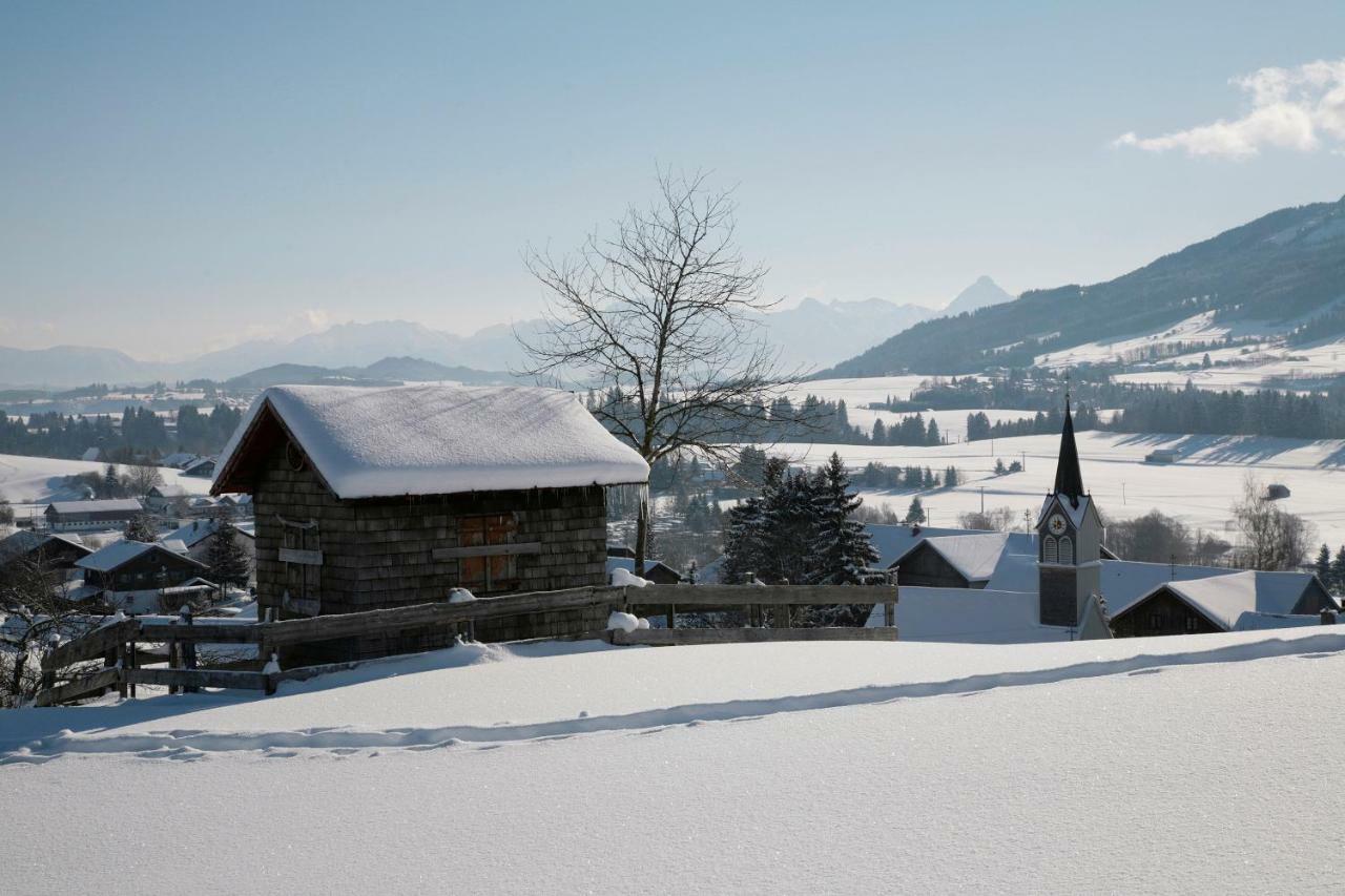 Chaletwohnung Seeblick Oy-Mittelberg Esterno foto
